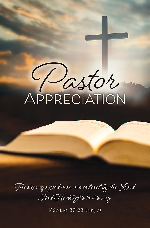 Bible and Cross Pastor Appreciation Regular Size B | Cokesbury