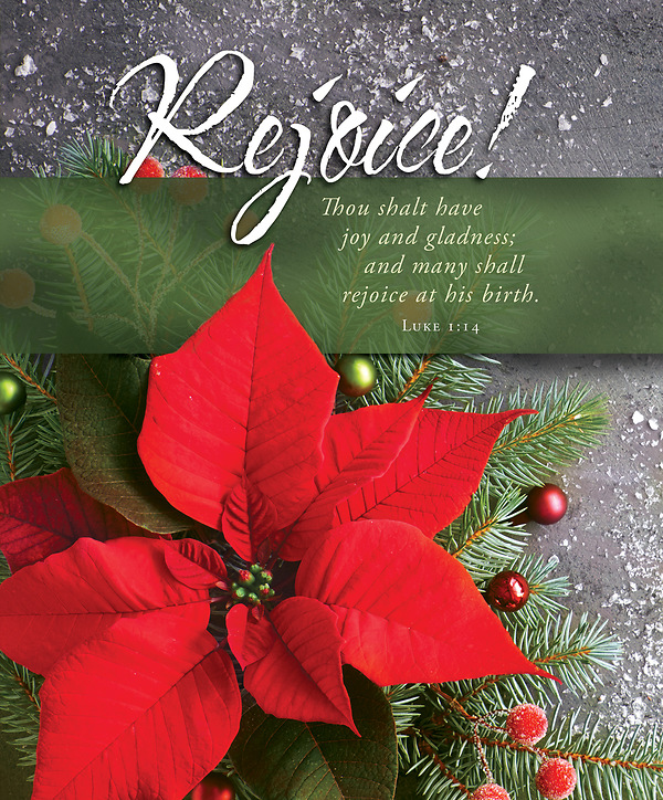 Rejoice! Christmas Legal Size Bulletin | Cokesbury