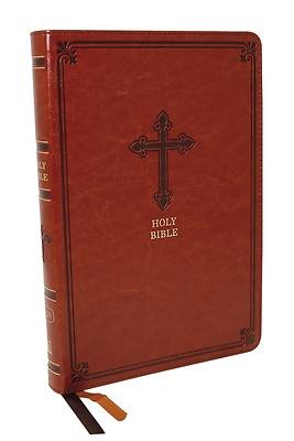 Picture of Kjv, Thinline Bible, Leathersoft, Brown, Red Letter Edition, Comfort Print