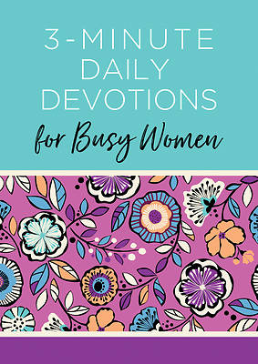 Picture of 3-Minute Daily Devotions for Busy Women