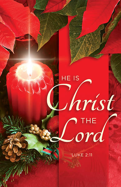 Picture of He is Christ the Lord Advent Bulletin