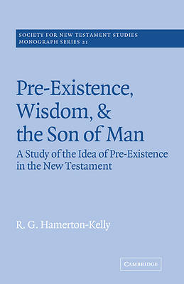 Picture of Pre-Existence, Wisdom, and the Son of Man