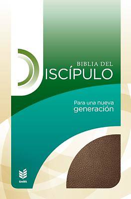 Picture of Biblia del Discipulo-Piel Especial Cafe
