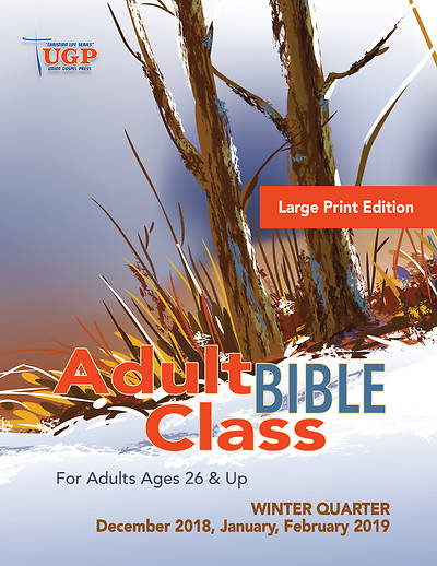Picture of Union Gospel Adult Bible Class Large Print Winter 2018-19