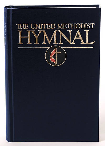 Picture of United Methodist Pew Navy No Stain Stamped Hymnal