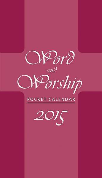Picture of Word and Worship Pocket Calendar 2015
