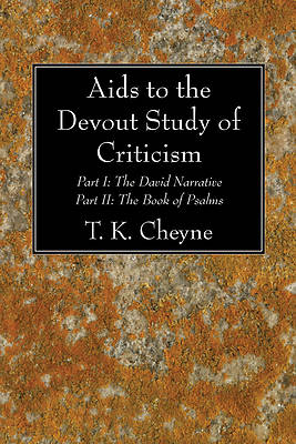 Picture of AIDS to the Devout Study of Criticism
