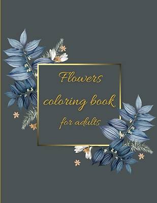 Picture of Flowers coloring book