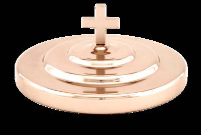 Picture of Bread Plate Cover with Cross Finial