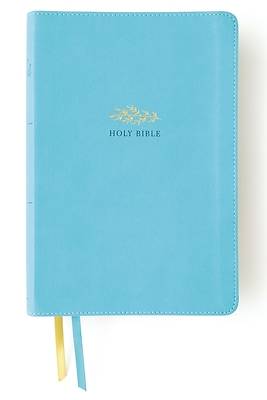 Picture of Niv, Women's Devotional Bible, Large Print, Leathersoft, Teal, Comfort Print