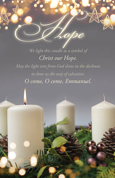 Picture of Hope Advent Week 1 Regular Size Bulletin