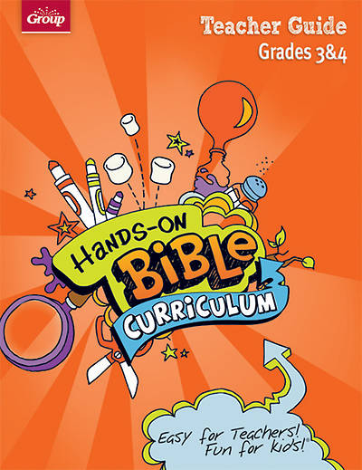 Picture of Hands-On Bible Curriculum Grades 3 & 4 Teacher Guide Winter 2014-15