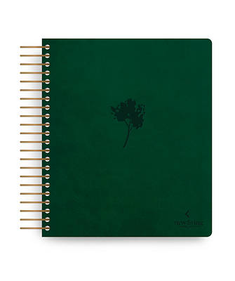Picture of NLT Spiral-Bound Notetaking Bible, Filament Enabled (Hardcover Leatherlike, Forest Green)