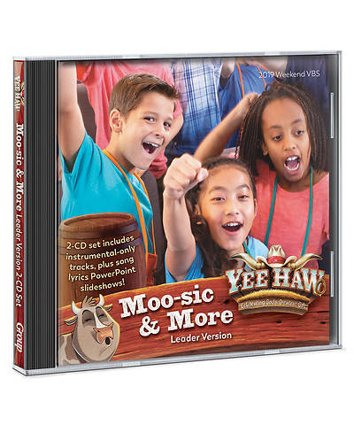 Picture of Vacation Bible School (VBS) 2019 Yee-Haw Moo-sic & More Leader Version 2-CD Set