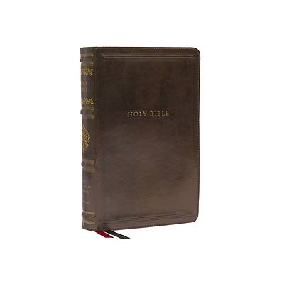 Picture of Nkjv, Personal Size Reference Bible, Sovereign Collection, Leathersoft, Brown, Red Letter, Comfort Print