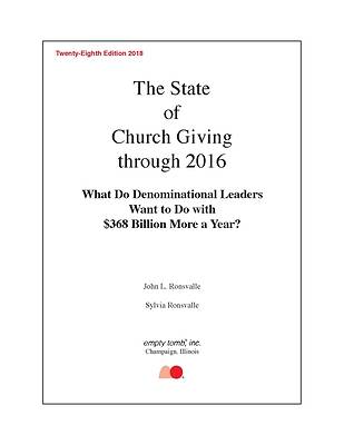 Picture of The State of Church Giving Through 2016