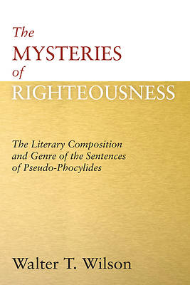 Picture of The Mysteries of Righteousness