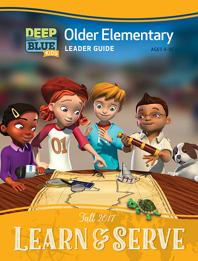 Picture of Deep Blue Kids Learn & Serve Older Elementary Leader Guide Fall 2017