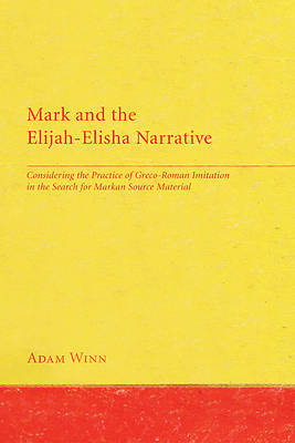 Picture of Mark and the Elijah-Elisha Narrative