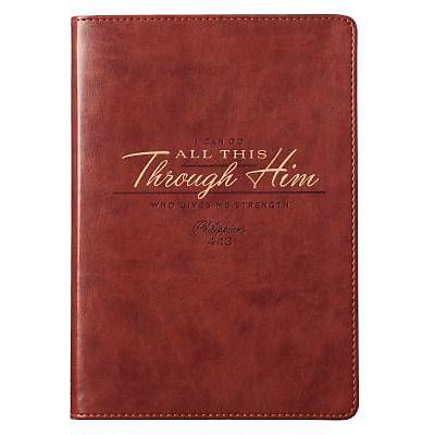 Picture of Journal Lux-Leather I Can Do Alux-Leather This