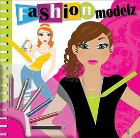 Picture of Fashion Modelz [With 6 Mini Colored Pencils]