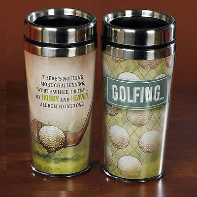 Picture of Golfing Travel Tumbler