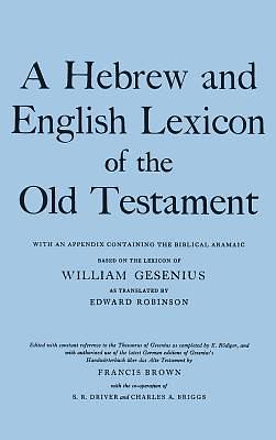 Picture of A Hebrew and English Lexicon of the Old Testament