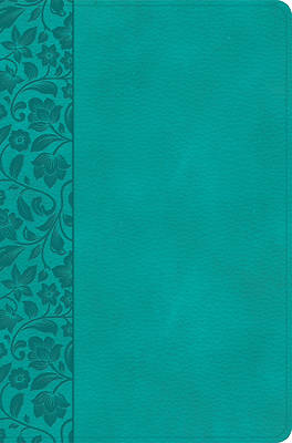 Picture of KJV Giant Print Reference Bible, Teal Leathertouch, Indexed