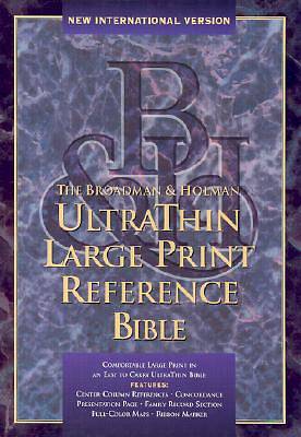 Picture of Ultrathin Large Print Reference Bible