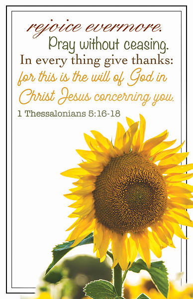 Picture of Rejoce Evermore General Regular Size Bulletin