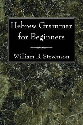 Picture of Hebrew Grammar for Beginners