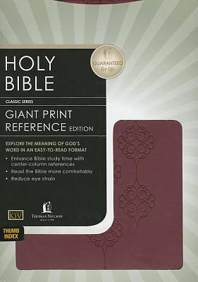 Picture of KJV Giant Print End-Of-Verse Reference Bible