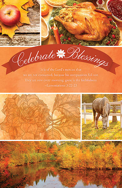 Picture of The Lord's Mercies  Thanksgiving Bulletin