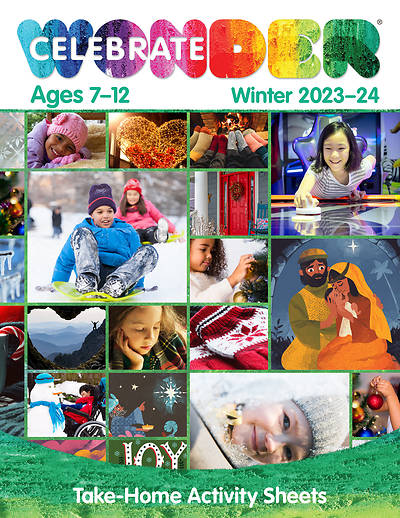 Picture of Celebrate Wonder All Ages Winter 2023-24 Ages 7-12 Take-Home Activity Sheets