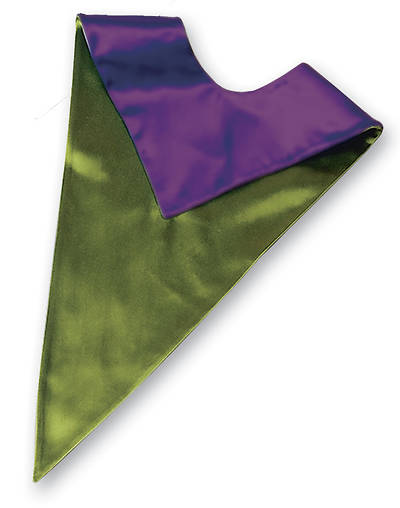 Picture of Murphy Qwick-Ship Purple/Green Reversible Liturgical Choir Stole