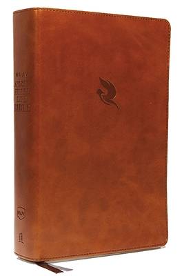 Picture of NKJV Spirit-Filled Life Bible, Third Edition, Leathersoft, Brown, Red Letter Edition, Comfort Print