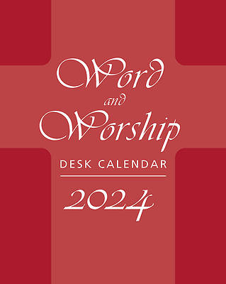 Picture of Word and Worship Desk Calendar 2024