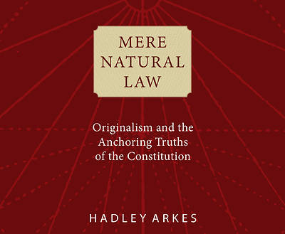 Picture of Mere Natural Law