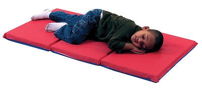 Picture of 2" Infection Control® Folding Rest Mat - Red/Blue, 5 Pack