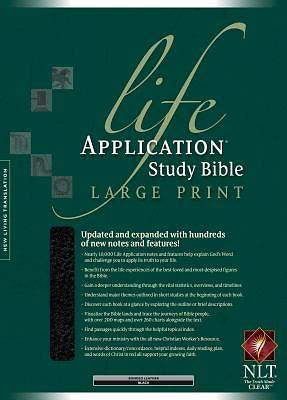 Picture of Life Application Study Bible New Living Translation Large Print