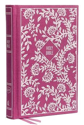 Picture of KJV, Thinline Bible, Compact, Cloth Over Board, Purple, Red Letter Edition