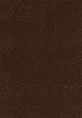Picture of Esv, Thompson Chain-Reference Bible, Leathersoft, Brown, Red Letter, Thumb Indexed