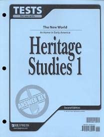 Picture of Heritage Studies 1 Tests Answer Key 2nd Edition