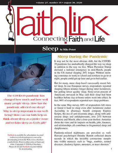 Picture of Faithlink - Sleep (8/30/2020)