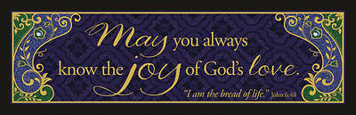 Picture of Joy of God's Love Plaque - Words of Grace