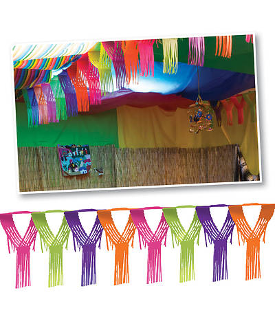 Picture of Vacation Bible School (VBS) 2017 Passport to Peru Drop Fringe Garland