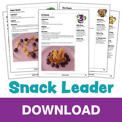 Picture of Vacation Bible School (VBS) Hero Hotline Snack Leader Download
