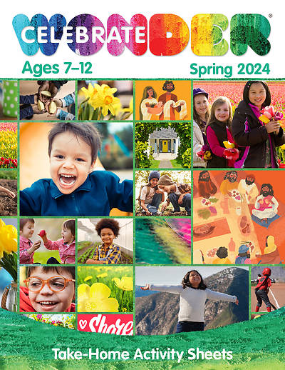 Picture of Celebrate Wonder All Ages Spring 2024 Ages 7-12 Take-Home Activity Sheets