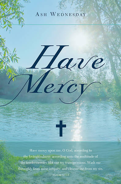 Picture of Have Mercy Ash Wednesday Bulletin