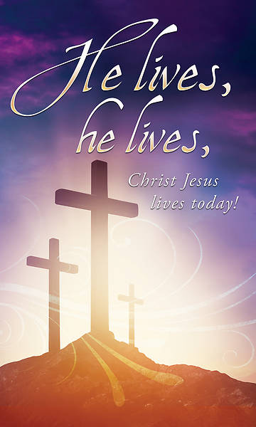 Picture of He Lives! Easter 3' x 5' Banner